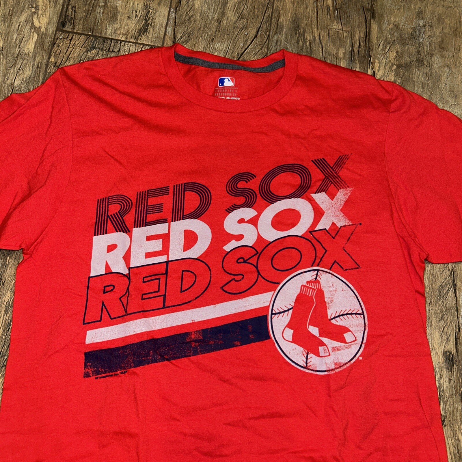 Boston Red Sox Cooperstown Collection Merchandise Red Jersey Size Large