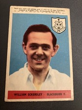 A&BC 1958 CALCIATORI (1-46 con Pianeta) - n.27 William Eckersley, Blackburn