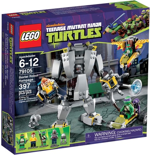 LEGO 79105 TMNT Teenage Mutant Ninja Turtles - Baxter Robot Rampage - Rare! NEW! - 第 1/3 張圖片
