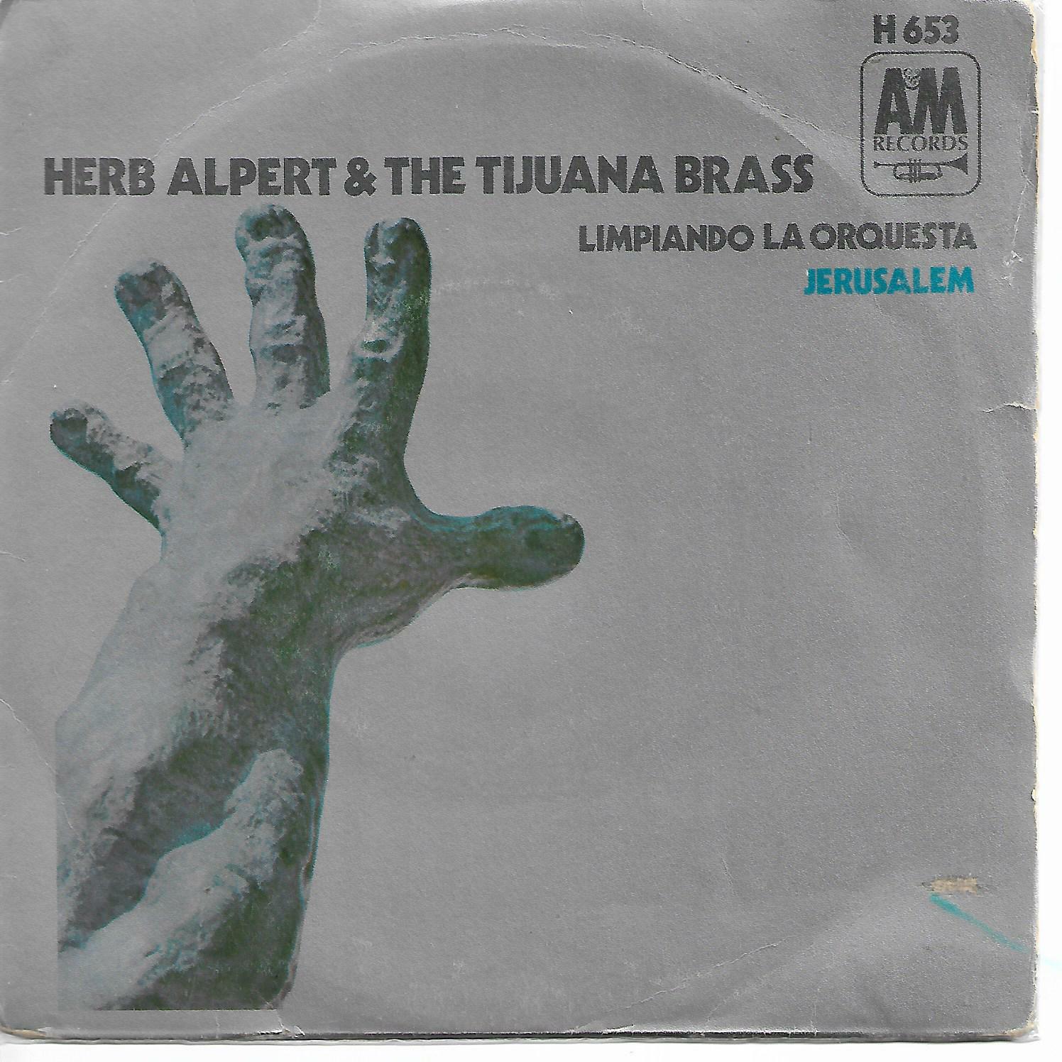 HERB ALPERT 7"PS Spain 1970 Jerusalem eBay