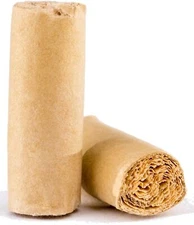 King Palm | 10mm | Natural | Hand Rolled Filter Tips |  25 Pack | Rolling Tips