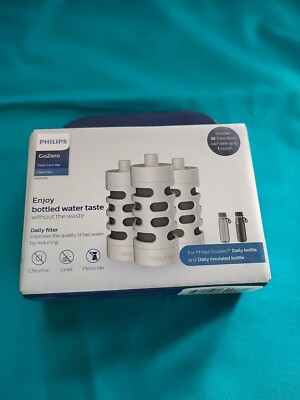 Still In Box 3 Philips Go Zero Daily Filters