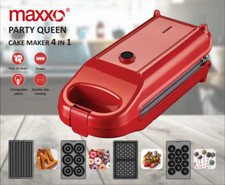 Party Maker Mini Donut Churros Waflles Balls Maker Non-stick Changable Plates