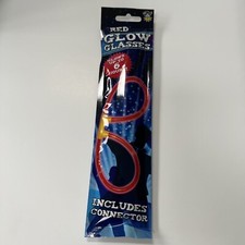 Gafas Glow Sticks envueltas individualmente, rojas, azules, verdes, rosas o amarillas