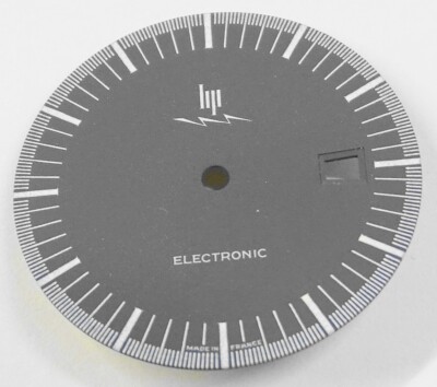 Cadran De Montre LIP 1970 électronique - Gris Plat - Neuf Sans étiquette