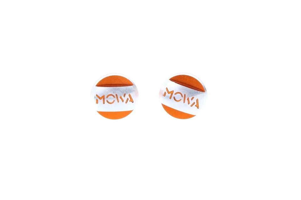 MOWA Road Mountain eBike City Bicycle Pivot Bolts 2pcs M8 for Fork use Orange - Image 3 of 4