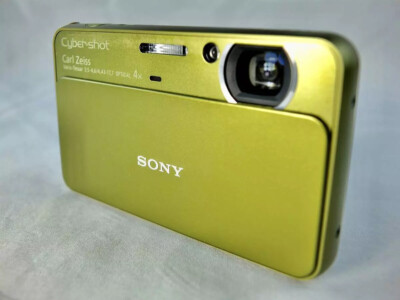 DSC-T99 Shot Cyber Sony イエロー デジタルカメラ DSC-T99 Cyber-shot SONY CCD Gold/Silver/Purple - Camera Digital デジタルカメラ