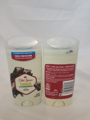 Experience the classic scent of Old Spice with this duo of Deep Sea GEL Deodoran