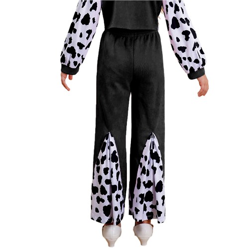 Kinder Mädchen Hosen Thema Cowboy Foto Cowgirl Kuh-Muster Spielkleidung Party - 第 31/50 張圖片