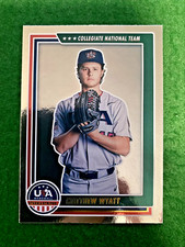 2022 Panini Stars & Stripes #42 RC Matthew Wyatt USA National Team MLB