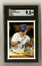 Cody Bellinger 2018 Donruss Retro Running Variation #243 SGC 9.5 Mint+ POP:1
