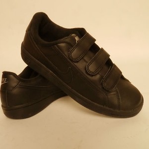 nike black school trainers