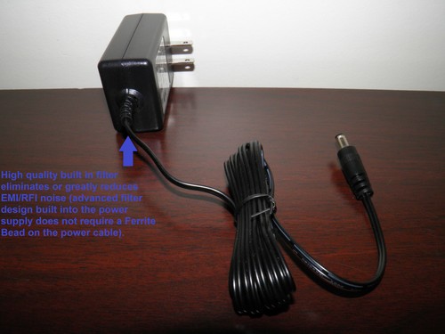 Adaptador de alimentación estilo pared de alta gama para el sistema original Sega Genesis uno - Imagen 7 de 9