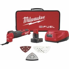 Milwaukee Tool 2526-21XC - Milwaukee M12 FUEL Oscillating Multi-Tool Kit - Red