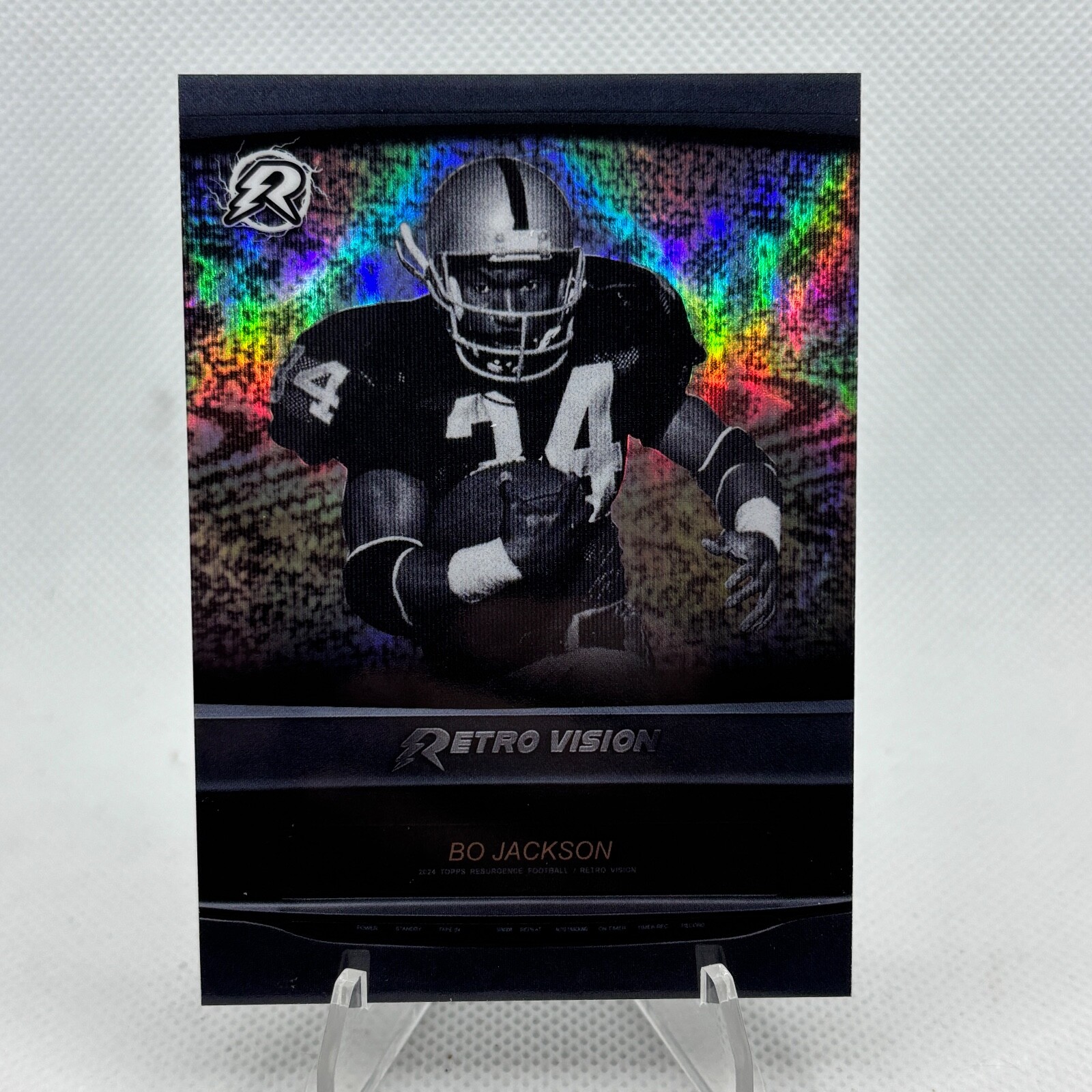 2024 Resurgence Retro Vision Bo Jackson Raiders Ssp Case Hit
