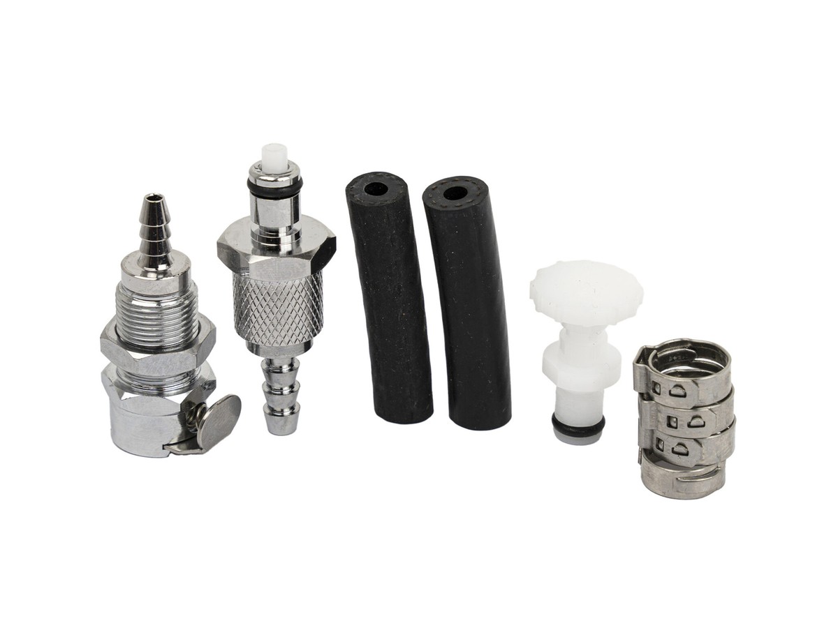 Diesel Heater Fuel Line Quick Disconnect Kit Metal Panel Mount