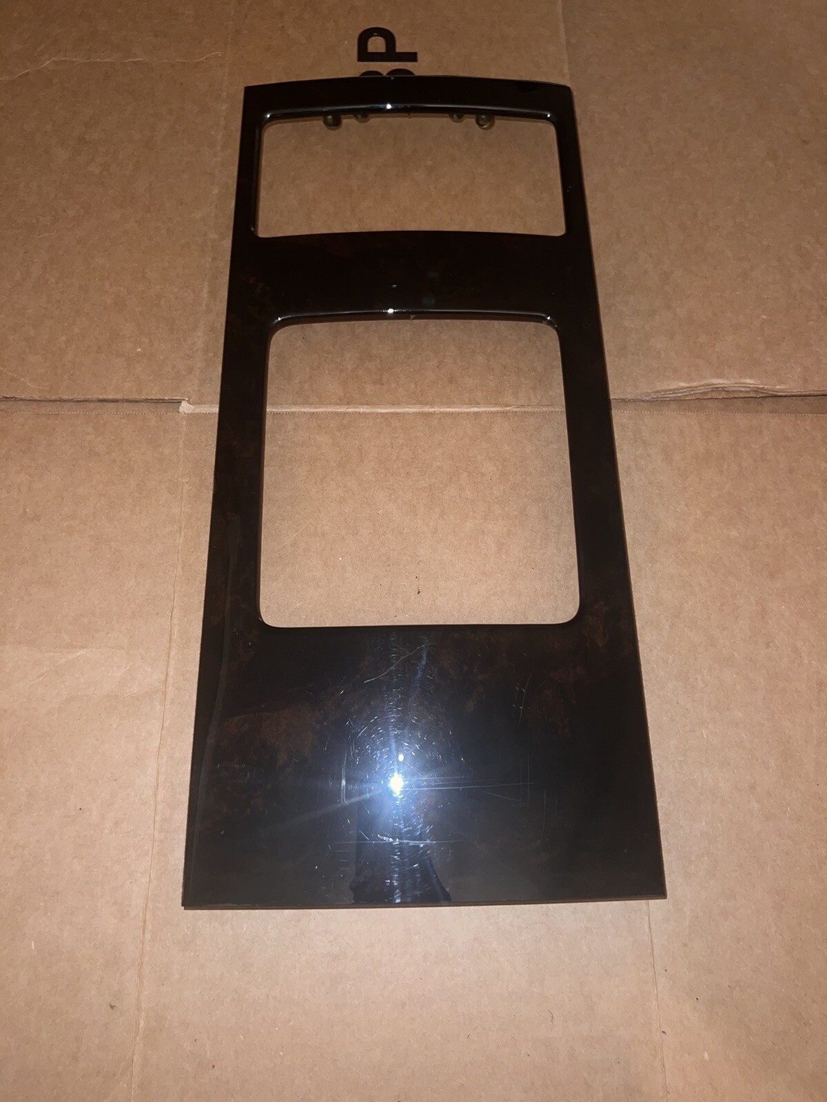 05-10  Bentley Continental GT Rear Center Console Wood Trim Panel OEM 3W0863657