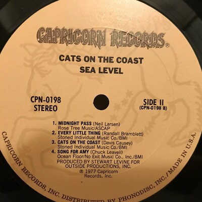 SEA LEVEL LP CATS ON THE COAST | eBay