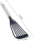 New Black Kitchen Cooking Spatula for Nonstick Cookware for Egg Flipper Utensils