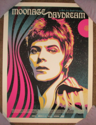 DAVID BOWIE Moonage Daydream Poster PRINT Shepard Fairey Mondo