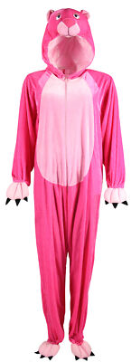 Panther Kostüm für Damen Herren Tier Overall Tierkostüm Größe S-XXXL