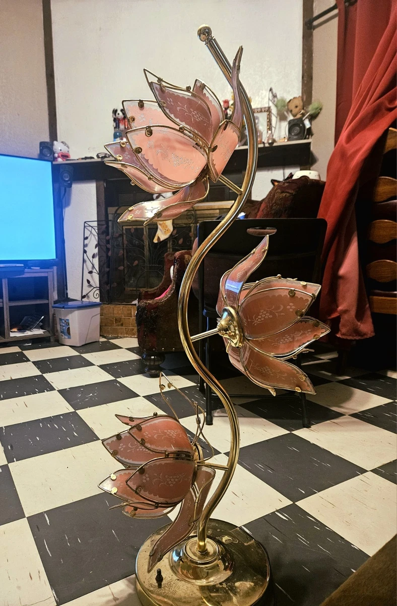 Glass Flowers Floor Lamps for sale | eBay