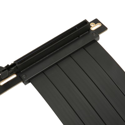 PCIE 4.0 X16 Riser Cable High Speed Flexible 90° Right Angle PCIE Port GPU G Fit