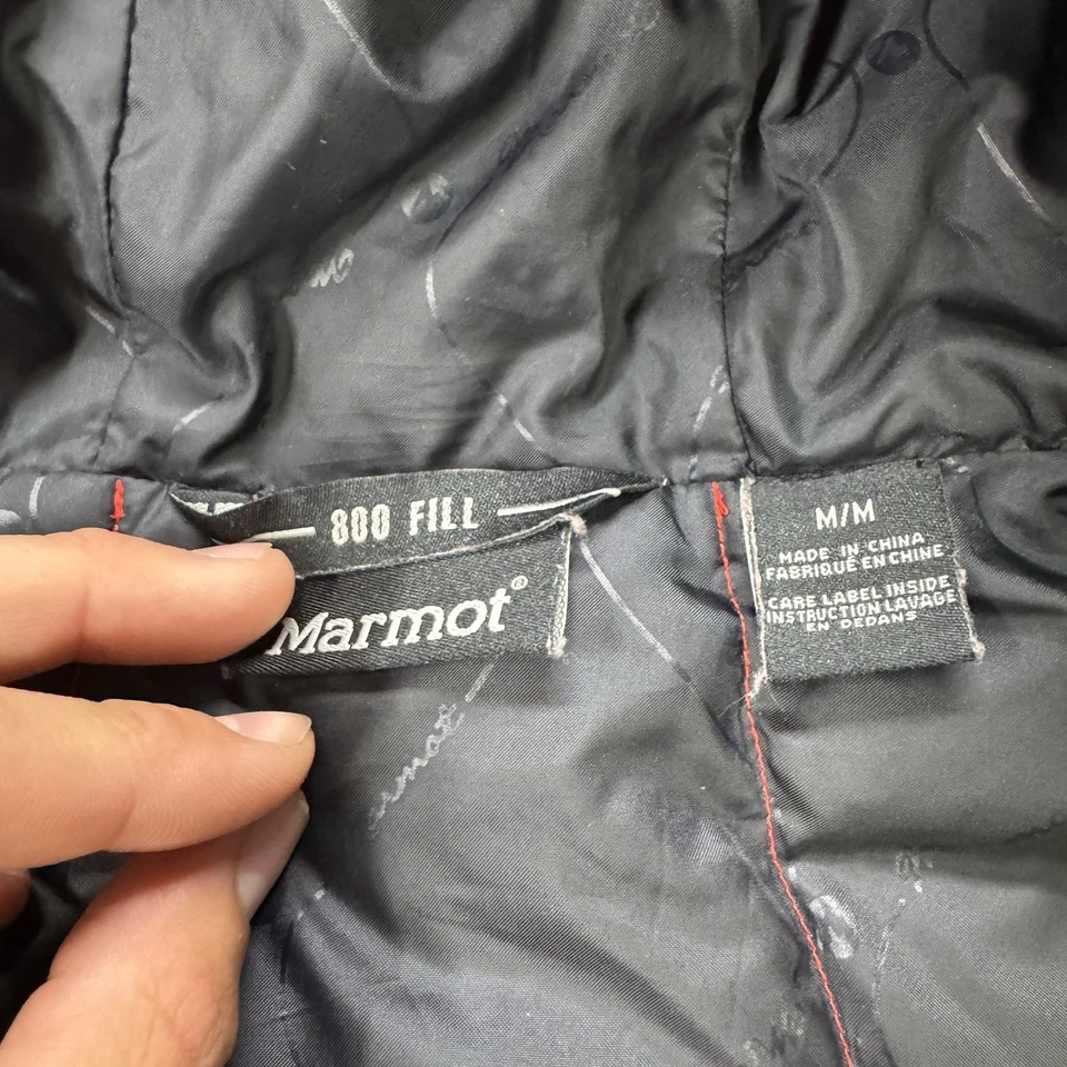Chaqueta de Relleno Marmot Red Extremity Senderismo Ligera Embalable 800 Para Hombre Talla M Foto 3 de 4