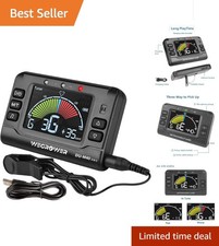 Versatile Digital Metronome Tuner for Guitar, Bass, Ukulele  Wind Instruments