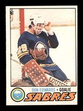 1977 O-Pee-Chee NHL #201 Don Edwards RC EXMT+ X3564242