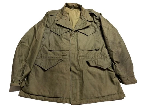 VTG WWII M43 Medium Field Jacket 40s Military WW2