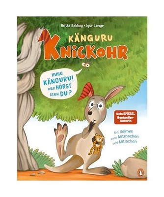 Känguru Knickohr - Huhu, Känguru! Was hörst denn du?: Bilderbuch ab 4 Jahren: