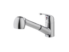 Project Source Polished Chrome Pull-Out Kitchen Sink