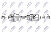 NTY Antriebswelle NPW-LR-031 FüR Jaguar Land Rover
