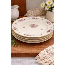 Set of 4 Rosenthal Else Rösl Rose Salad Plat...
