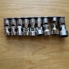 Snap On 38 Wobble Universal Fjoint Swivel Socketmetric 6 Point 10-19mm No 18