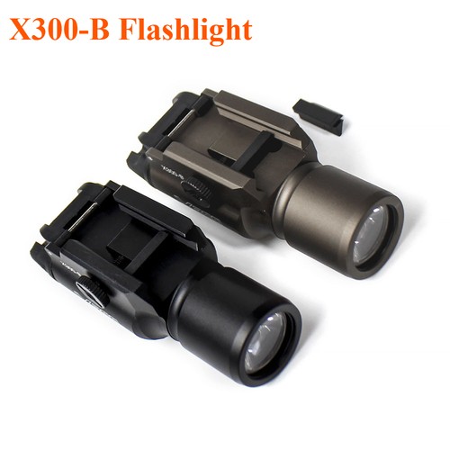X300U-B X300-B X300U Ultra LED Weapon Flashlight Outdoor For Pistol Handgun Rail - Foto 23 di 23