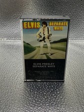 Rare cassette Elvis Presley Separate Ways Cassette Tested and Working