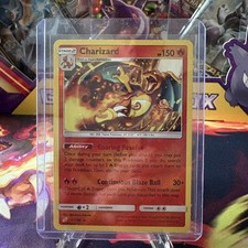 Pokemon TCG Charizard Team Up Reverse Holo Rare 14/181 NM FREE P&P