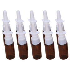 Healifty 15ml Empty Nasal Spray Bottle, Plastic Refillable Fine Mist Empty...