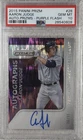 🔥💎PSA 10 AARON JUDGE 2015 Prizm *Purple Flash* #/99 RC On Card Auto POP 9 🇺🇸