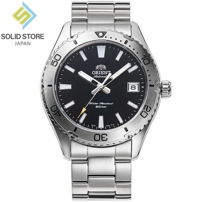 ORIENT Mako RN-AC0Q01B Sport Mechanische Automatik Uhr Schwarzes Zifferblatt ...