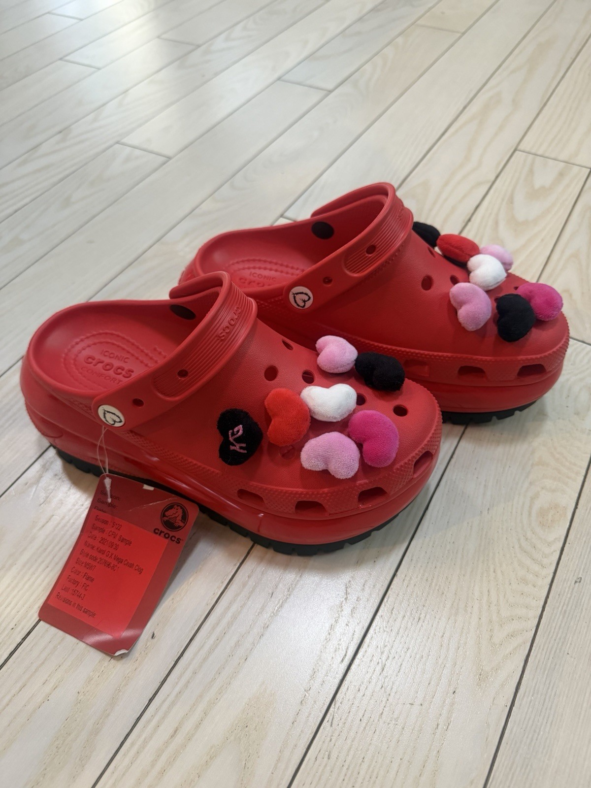 Karol G Crocs / Karol G x Mega Crush Clog Size M5/W7 image 3