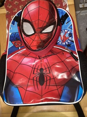 Marvel Spider-Man Backpack Lunch Bag Insulated 2 Piece Set Back To School NWOT