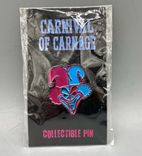 ICP Carnival of Carnage Collectible Pin Clown Posse music charm In Package