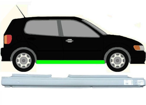Schweller FüR Volkswagen Polo 5 TüRer 1994 – 1999 Rechts-image