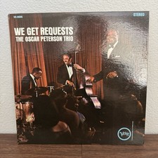 OSCAR PETERSON TRIO &ldquo;We Get Requests&rdquo; 1965 Vinyl LP Verve Records V6-8606 TESTED