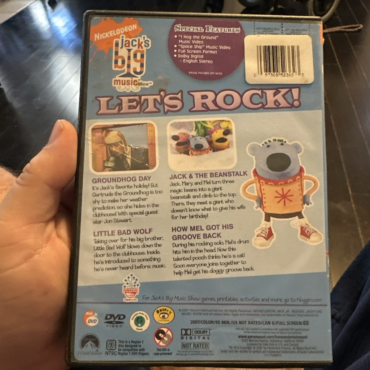 Jacks Big Music Show: Lets Rock (DVD, 2007, Checkpoint) for
