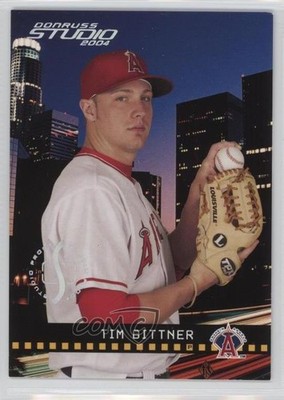 2004 Donruss Studio Studio Proofs Silver 81/100 Tim Bittner #238 Rookie RC z6b