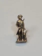 Minute Man Tie Tack Lapel Pin American Revolution